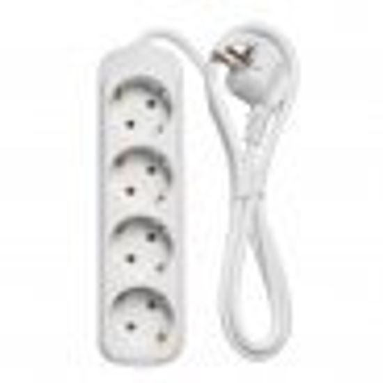 Удлинитель ST TURBO 4 гн 2 м с/з Profitec ABS-пласт 0159 0412