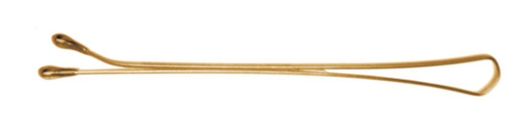 Невидимки прямые Dewal SLN40P-5/200, золотистые, 40 мм (200 гр)