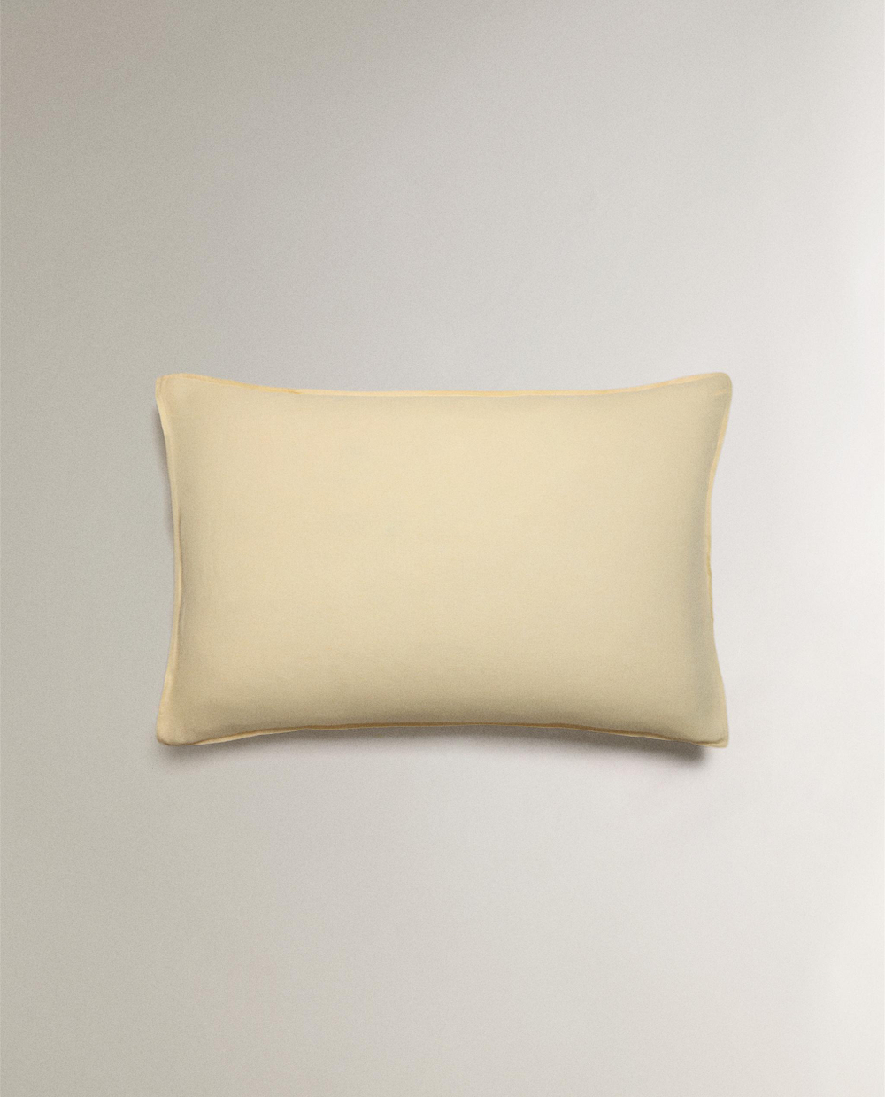 Наволочка Zara Home хлопок, лён 100%, однотонный, 3115/091 · арт. 3115/091-2