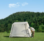 Палатка Naturehike Gen Air 7.0 Car 5-местная, надувной каркас, бежевая