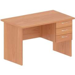 Стол письменный Континент СФ225 правый вишня оксфорд, 1200x704x750