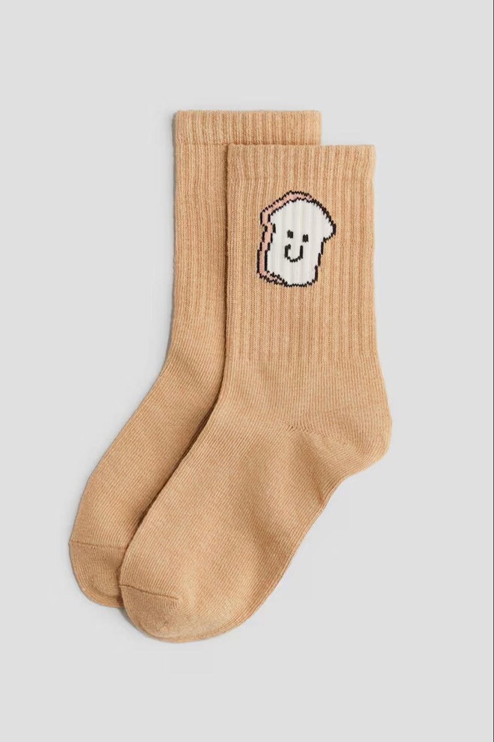 H&M Набор из пяти пар носков, персиковый