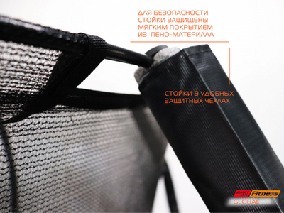 Батут 12 футов с лестницей Global