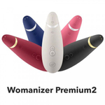 Бесконтактный клиторальный стимулятор Womanizer Premium 2 Blueberry