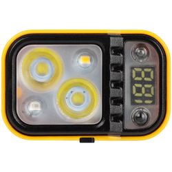 Фонарь налобный светодиодный ЭРА Рабочие Практик GA-813 аккумуляторный 3+3 Bт сенсорное управление дисплей 4 режима