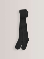 Колготки хлопковые для девочки Next 258-054, Черный