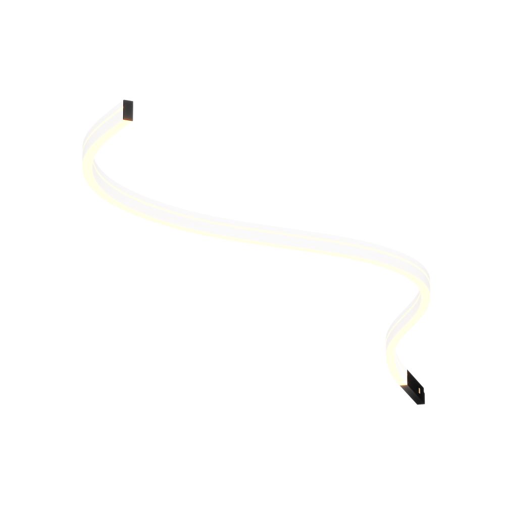 Трековый магнитный светодиодный светильник Maytoni Levity   TR186-1-8W2.7K-B