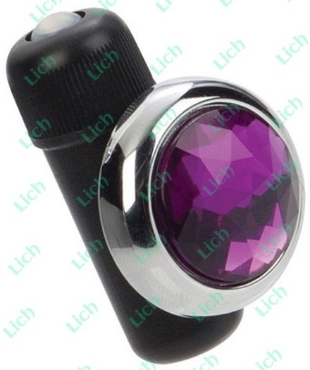 Стимулятор на трусики с фиолетовым кристаллом PRECIOUS GEM