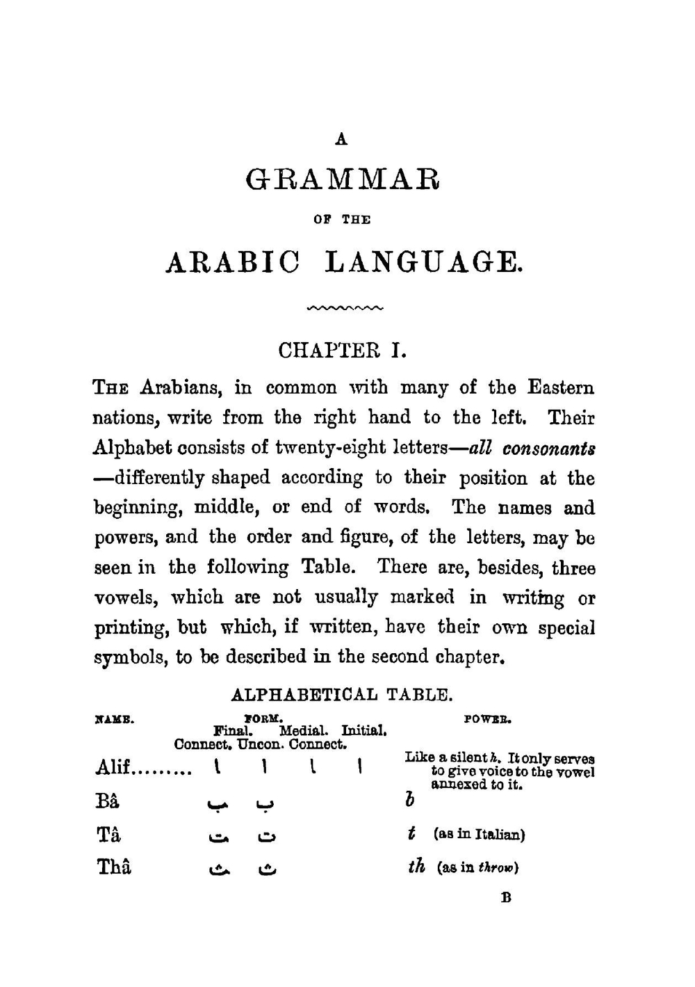 A Practical Grammar of the Arabic Language: With Interlineal Reading Lessons, Dialogues and Vocabulary | Amad Fris Shidyq