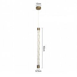 Подвесной светильник OMD807B gold