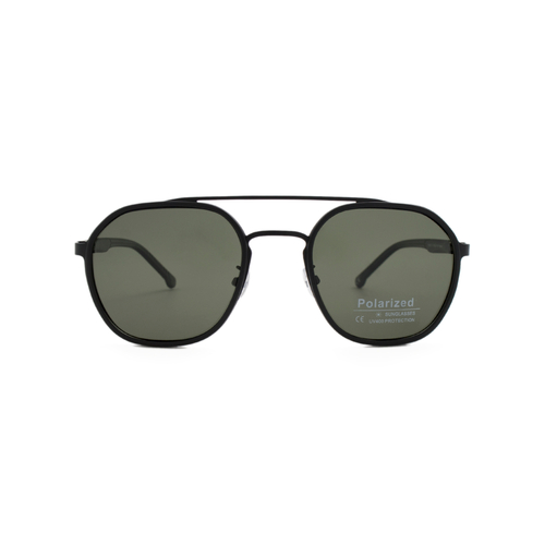 Очки Oliver WOOD PL601 C1 щит черные матовые