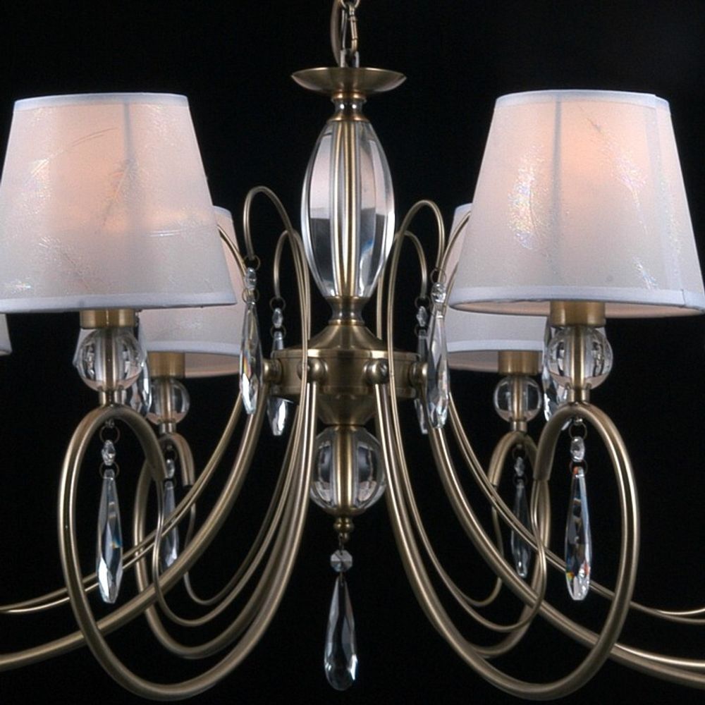 Подвесная люстра ILLUMICO CASTOR IL0193-8PSQ-24 AB CASTOR