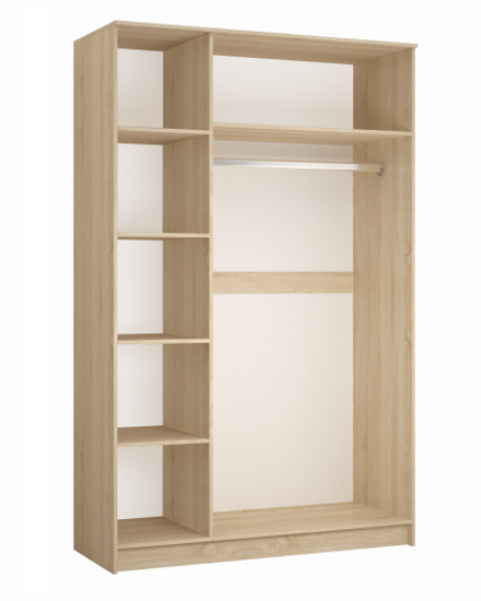 Шкаф-купе СТИЛЬ-2 белый 1400