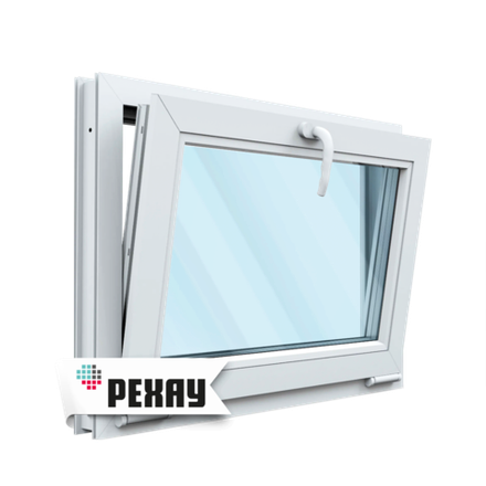 Пластиковое окно Рехау BLITZ фрамуга откидное