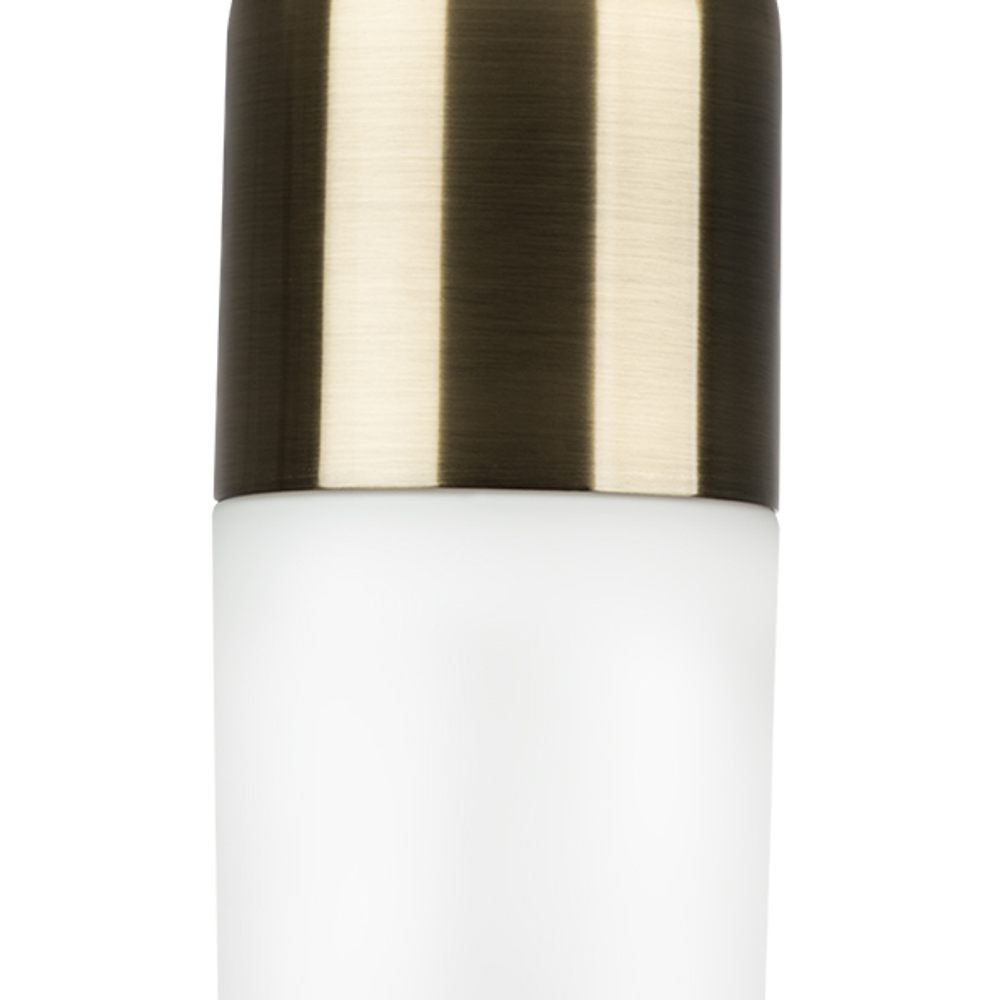 690611 Бра RAMO 1х40W E27 БРОНЗА/БЕЛЫЙ