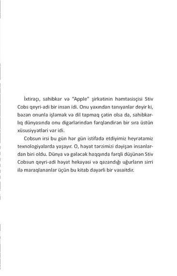 Stiv Cobsun qeyri-adi həyatı