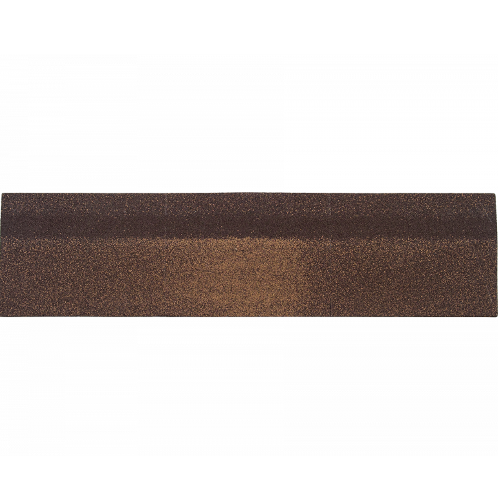 Черепица коньково-карнизная Технониколь Shinglas Какао