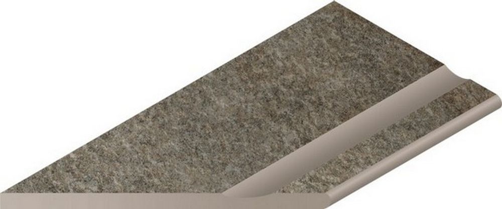 Ступень District Emerald Bordo Nat 30x60 Svasato Round Sx Бортик С Выемкой Загруг Уг.Лев.