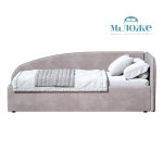 Кровать Элис 90х200 Лиловый Правый Угол