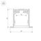 Профиль Arlight SL-LINIA49-F-2000 ANOD 019313