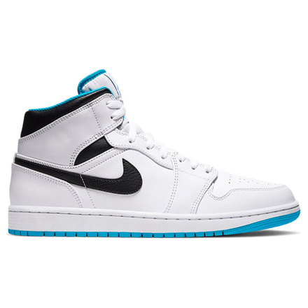 Кроссовки Air Jordan 1 Mid Laser Blue