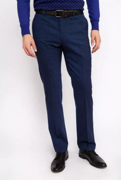 Брюки для мужские школьные классические классика синие темно-синие тёплые утеплённые на флисе с флисом зимние строгие прямые офисные на работу деловые со стелкой праздничные торжественные