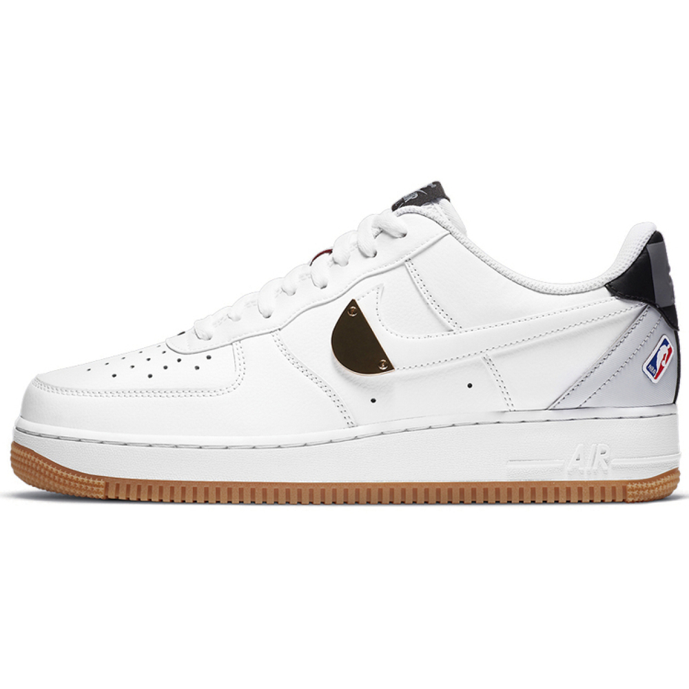 Кроссовки Nike Air Force 1 Low 07 LV8 White Pure Platinum x NBA