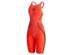 (2018) Стартовый костюм SPEEDO FASTSKIN LZR RACER X Openback Kneeskin orange/black ПОД ЗАКАЗ