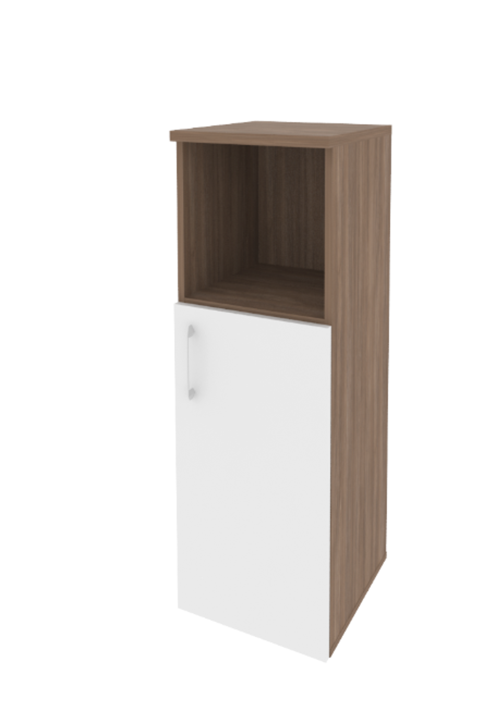 Шкаф средний узкий с нишей Onix