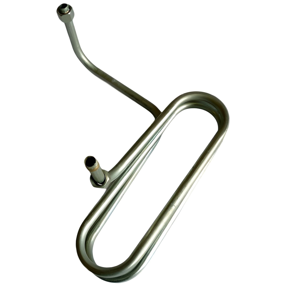 Трубка 1-цил. компрессора (охладитель) Камаз (стальная)