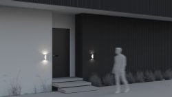 Уличный светильник на стену Maytoni Bowery O574WL-02W