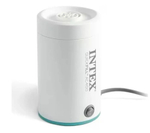 Насос электрический Intex 66646 Quick-Fill 220V / Электронасос Интекс от розетки для надувных матрасов, кроватей и бассейнов
