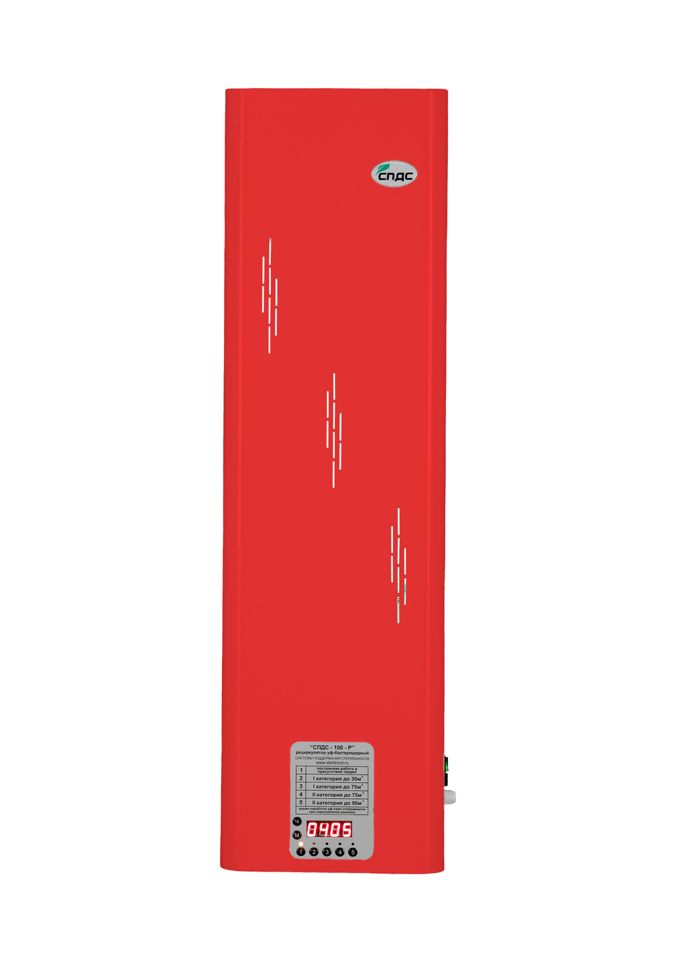Рециркулятор УФ-бактерицидный «СПДС‑100‑Р»