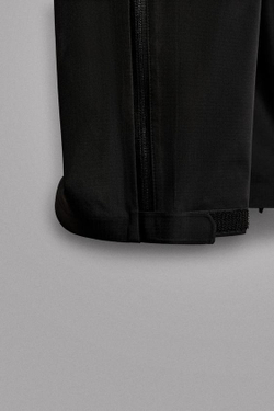 ZARA НЕПРОМОКАЕМЫЕ БРЮКИ SHELL ИЗ ВЫСОКОТЕХНОЛОГИЧНОЙ ТКАНИ, ЧЕРНЫЙ