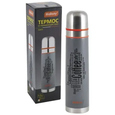 Термос из нерж. стали FORTE, 0,75 л.