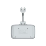 LDNIO сетевой фильтр разветвитель, модель SE2435, 2 розетки, 4 USB, тройник с заземлением и выключателем, белый