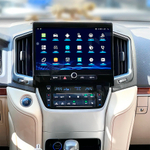 Автомагнитола Тесла стиль для Toyota Land Cruiser 200 2016-2022