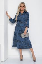 Платье Франческа (голубое) П12582-18 LT Collection