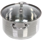 Набор посуды из нержавеющей стали ADELE 3 предмета (3 кастрюли 3,7л, 3,4л, 4,5л), DH10-6