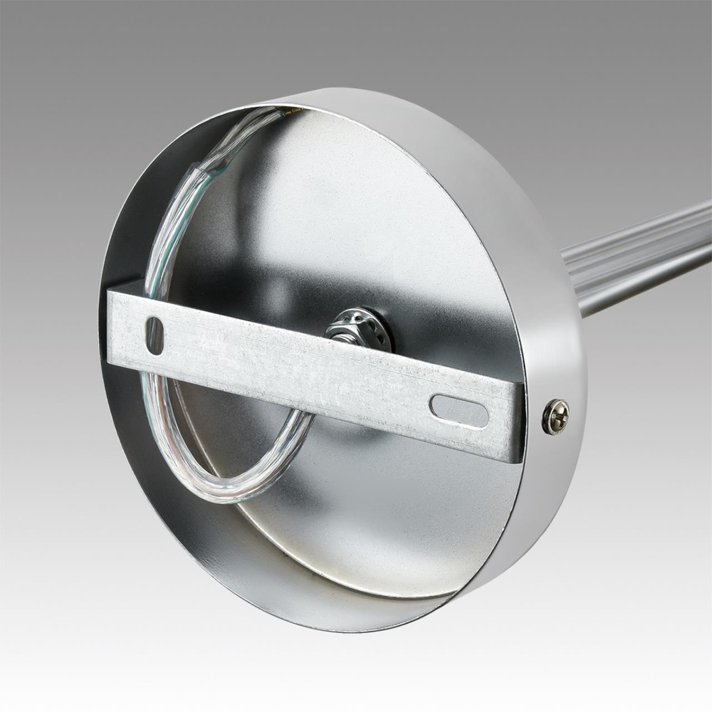 6591/6 CLASSI LN25 62 хром/белый, металл/текстиль Люстра подвесная E14 6*40W 220V SUNTORI