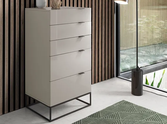 Шифоньер Angel Cerda Personale CP1406-A/7019 жемчужно-серый