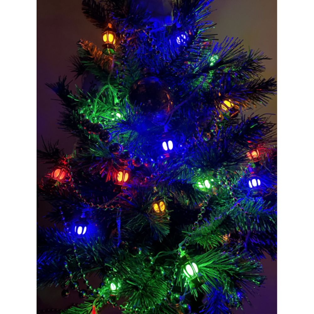 ENIN-3F ЭРА Гирлянда LED Нить Фонарики 3 м мультиколор, 220V, IP20