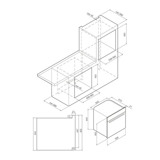 Электрический духовой шкаф Graude BWG 45.0 S