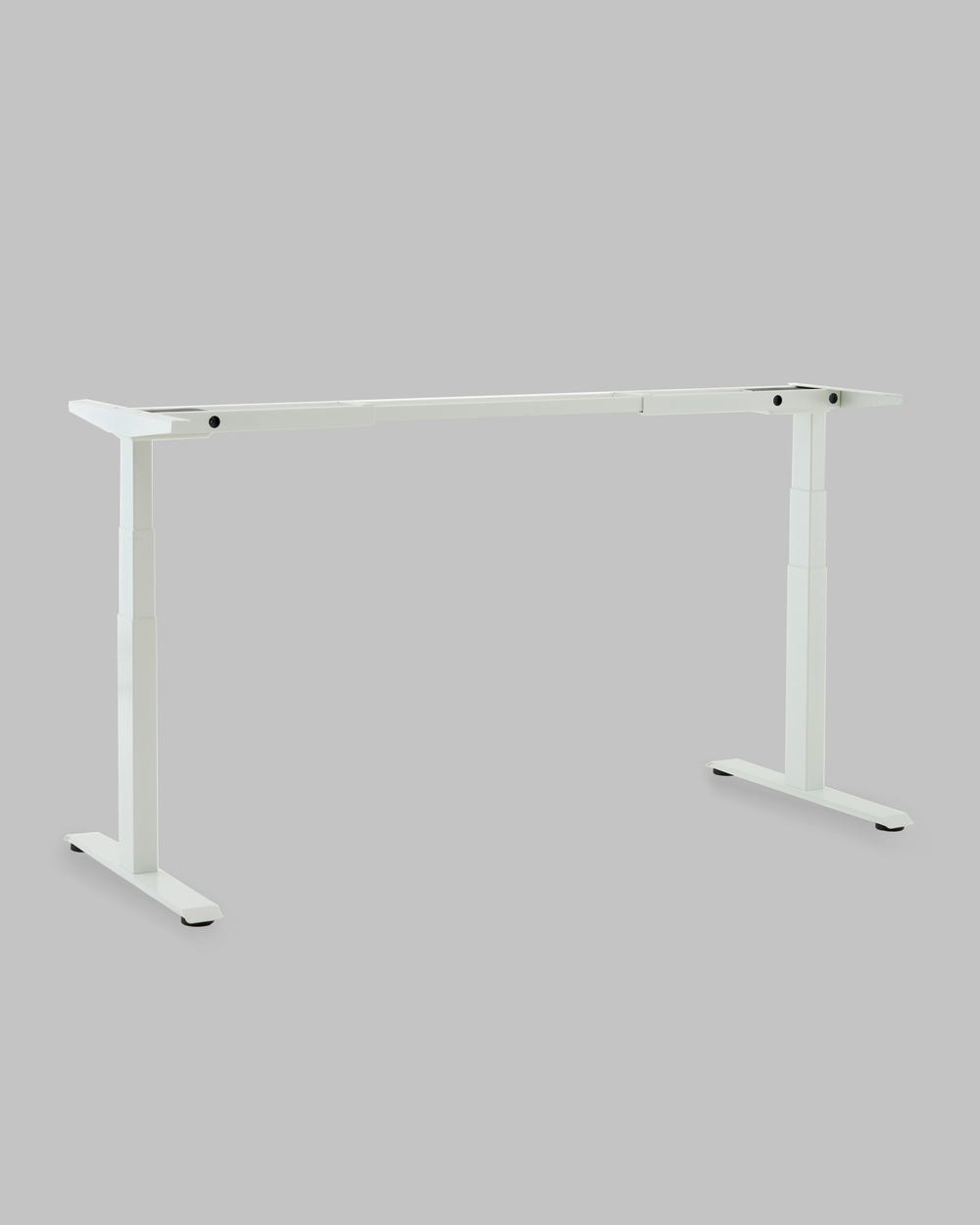 Подстолье для стола с электроприводом и регулировкой высоты, 2 мотора, память 4 уровня высоты, белый