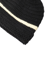 Шапка Striped Crochet Beanie