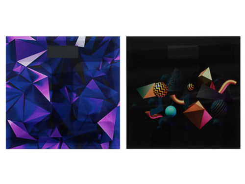 Весы напольные электронные Каприз ЖК-дисплей 28*28*0,5см максимальная нагрузка 180кг   Х