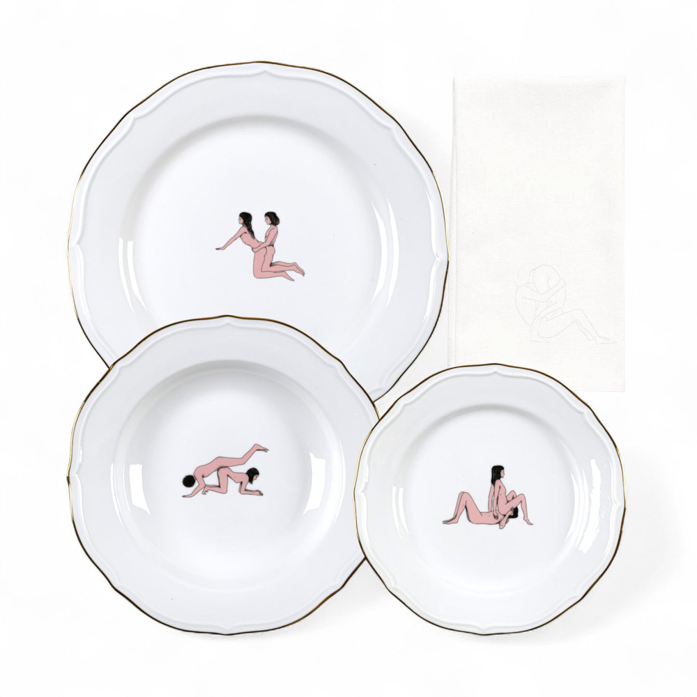 Тарелка Seikantai5271 OFFERED Set of 3 09844