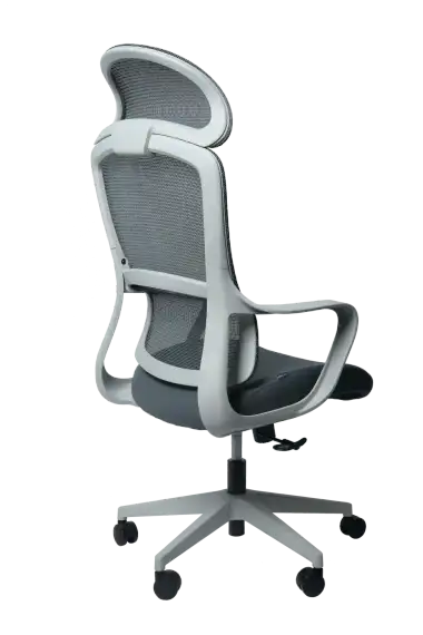 Офисное кресло SPARX FRS-2 Rust White (ткань / сетка, светло-серый)