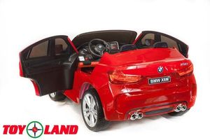 Детский электромобиль Toyland BMW X6M красный