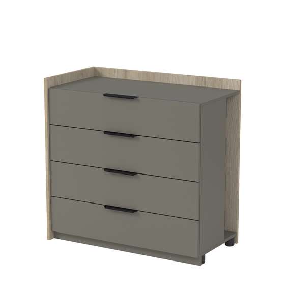 15ТЯ-ШД-Н.809 Модуль тумбы с ящиками, НАЧАЛЬНЫЙ (884*460*860)